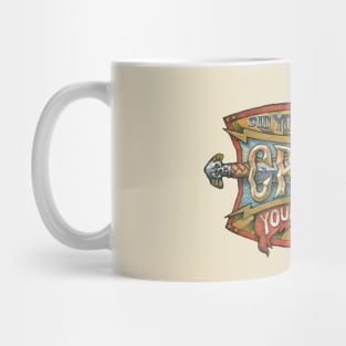 Did you remember to CRUSH your enemies today? Mug